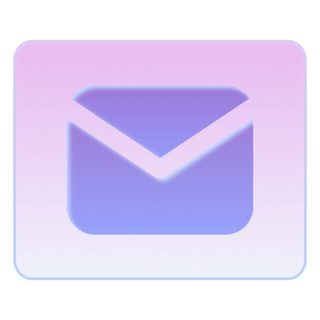 ícone de contato por e-mail do suporte de Coral Patrimivo para assistência